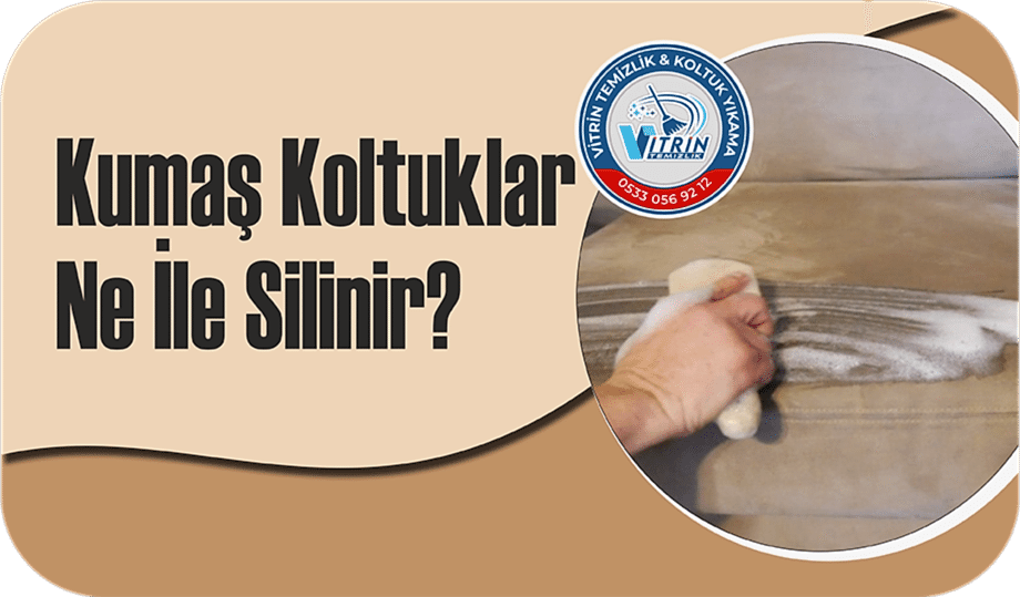Kumaş koltuklar ne ile silinir?